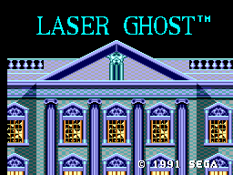 Laser Ghost (Europe) Title Screen